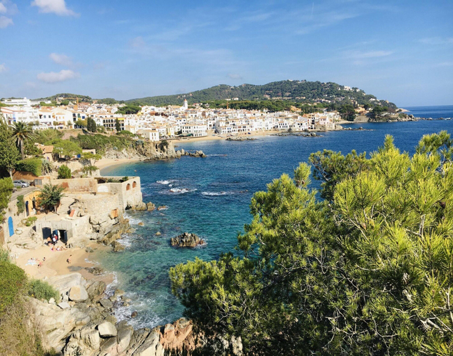 View from property 2, Apartment for 4 Persons Near Sea Beach, Girona