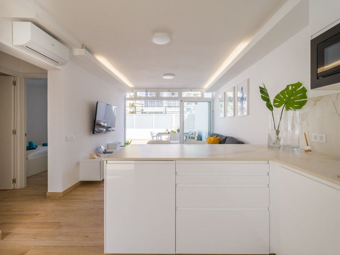 Private kitchen 2, Bungalow in Maspalomas Near Golf & Beach, Las Palmas