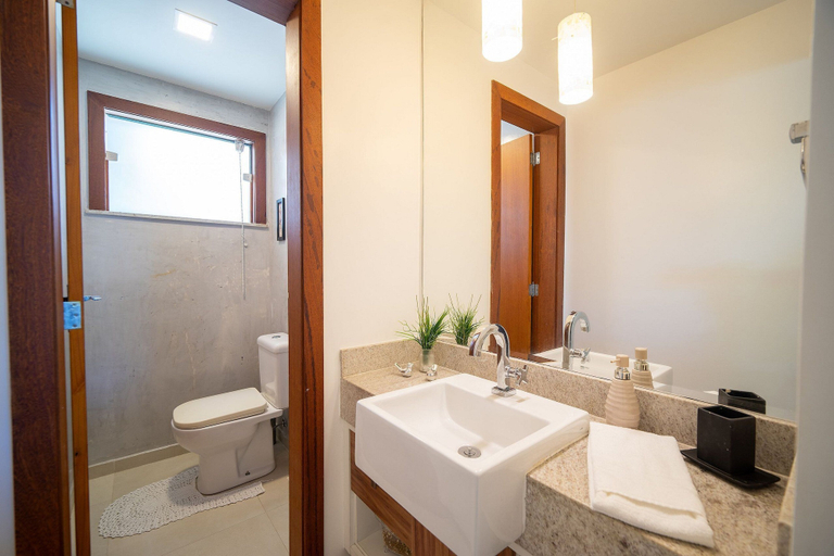 Bathroom 4, Bz85 Casa com Piscina 200m da praia, Armação dos Búzios
