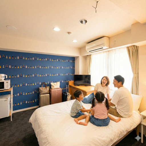 Room 5, Hotel Leap, Osaka