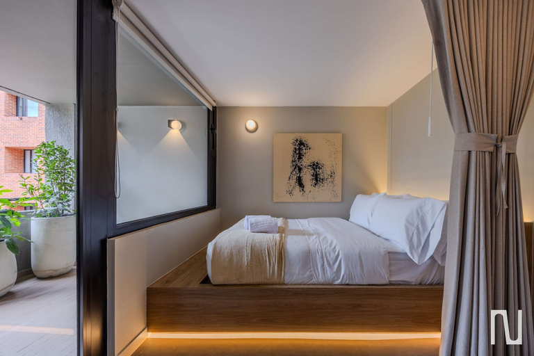 Room 4, NOK Cozy 2-bedroom Apartment at Gardens - Bogota, Santafé de Bogotá