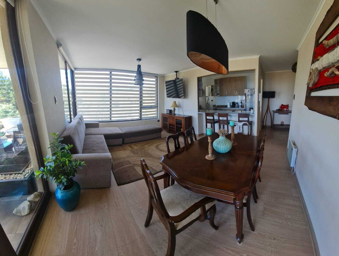 Living area 2, Departamento Costanera Playa, Cautín