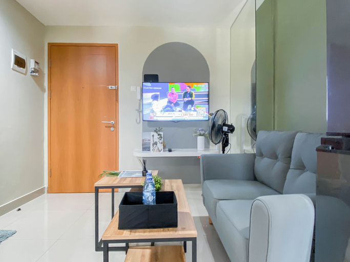 Living area 5, Cozy 1Br Apartment Evenciio Margonda, Depok