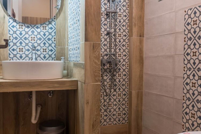 Bathroom 5, Asteris Village Gerakini Holiday Resort, Central Macedonia
