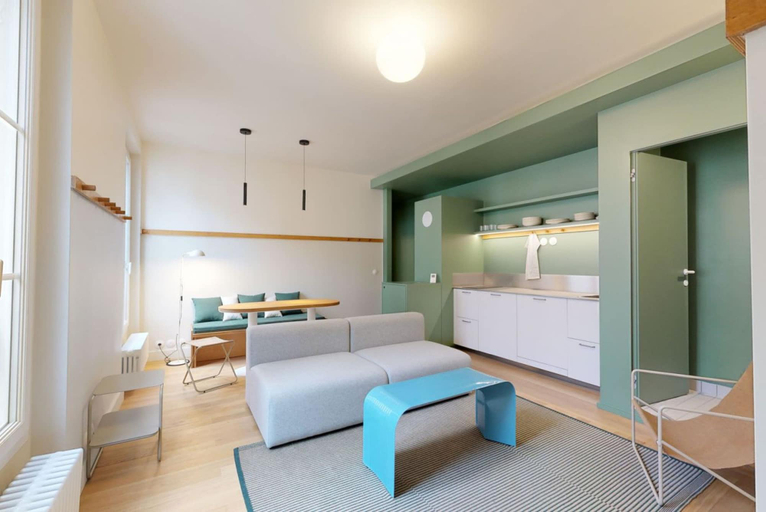 Room 1, JOIVY Charming 2-bed flat w shared spaces, Paris