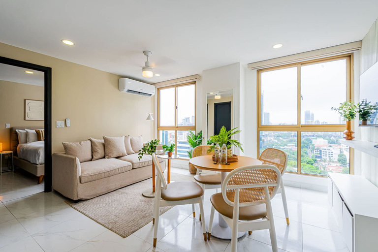 Room 5, w Modern 1BR in the Heart of Obarrio, Panamá