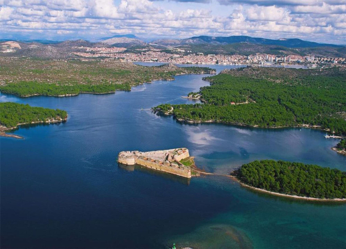 View from property 3, Apartment in Sibenik Near Adriatic Beaches, Šibenik