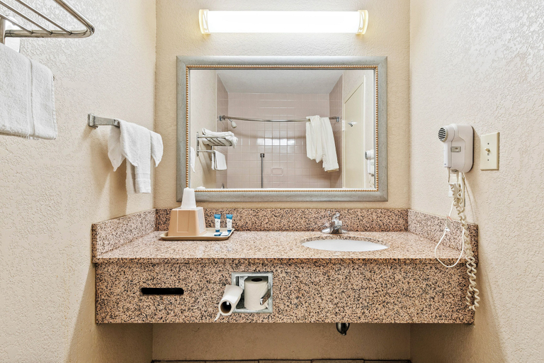 Bathroom 4, Moonlight Inn Hotel O Hattiesburg, MS, Forrest