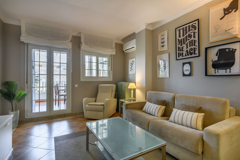 Living area, Apartment in Punta del Moral for 6, Huelva
