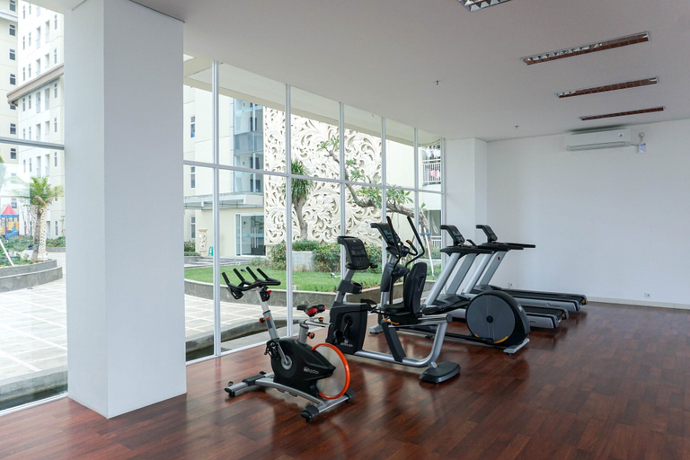 Fitness facility, Compact And Nice 1Br Apartment At Vittoria Residence, Jakarta Barat