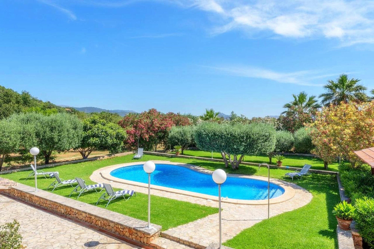 Pool 4, Villa in Buger With Private Courtyard, Baleares