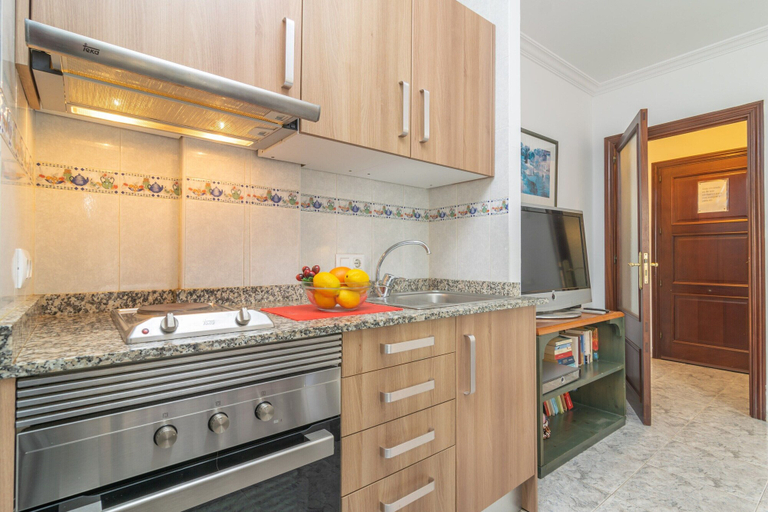 Private kitchen 2, Casa Elena - Apartment In Cala Lliteres. Free Wifi, Baleares