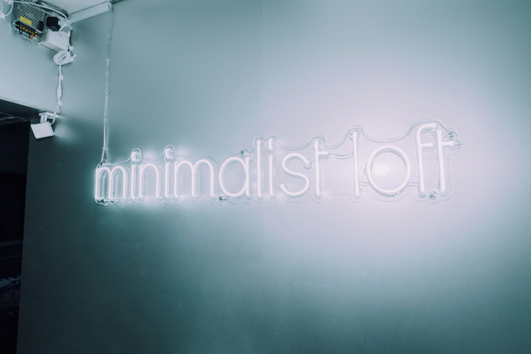 Interior detail, Minimalist Loft 605, Osaka