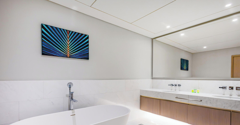 Bathroom 2, LUX Iconic Views at Palm Tower Suite 6, Dubai
