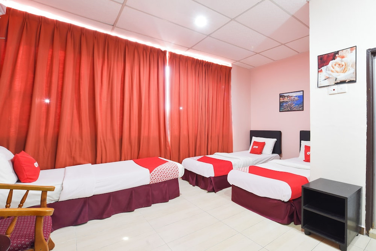 Guestroom 3, Hotel O Destiny Riverside Hotel, Kota Bharu