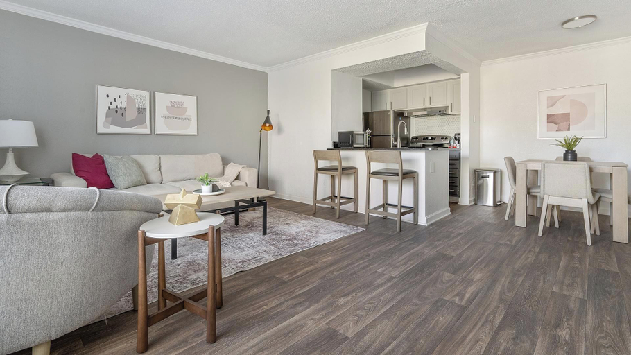 Living area 4, Landing Furnished Apartments Winston-Salem, Forsyth