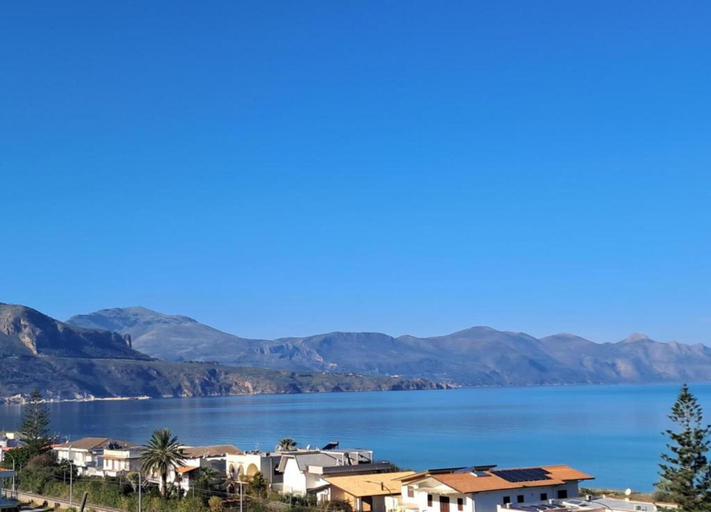 View from property 2, Seafront Apartment in Alcamo, Trapani