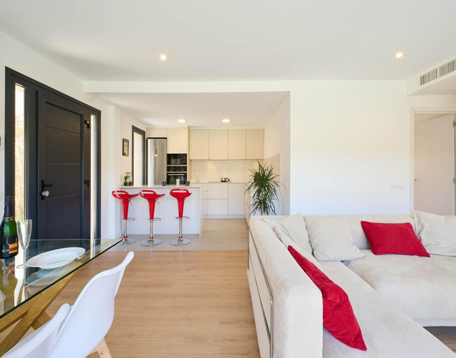 Living room 2, Villa in Lloret de Mar With Private Pool, Girona