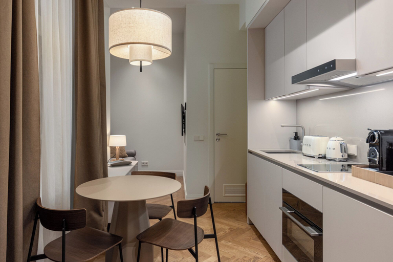 Private kitchen 3, Carillon Aparthotel - Keystone Collection, opened December 2025, Riga