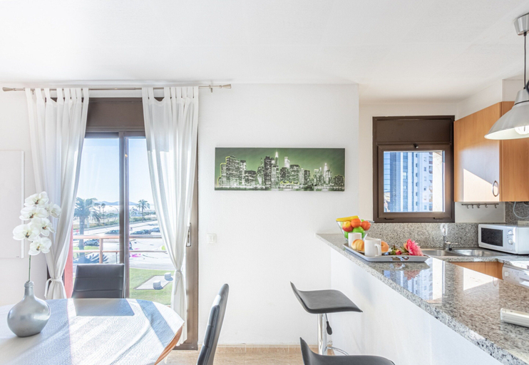 Private kitchen 3, 0093-mirablau Apartamento con Vista al mar, Girona