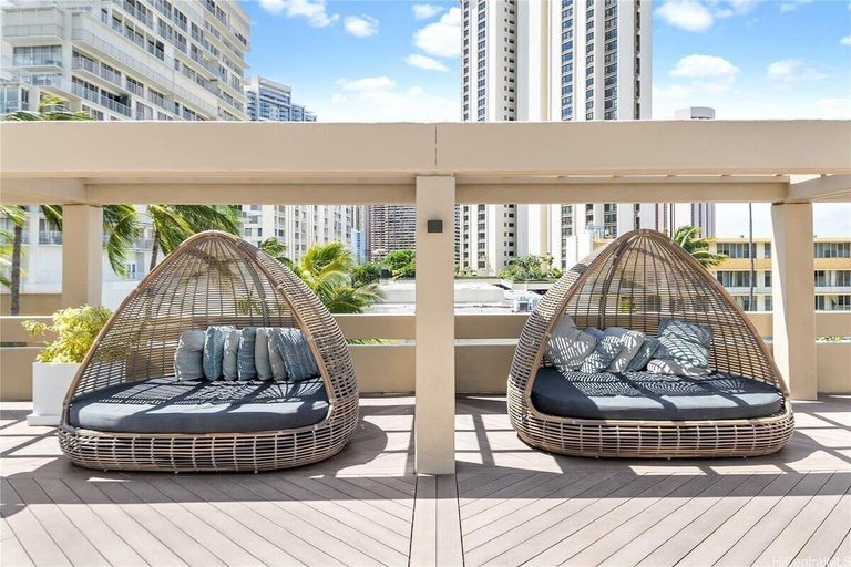 Interior 2, Ocean View Studio w Balcony 2318, Honolulu