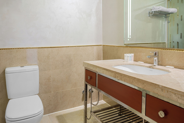 Bathroom 4, Pickalbatros Aqua Blu Resort - Hurghada, Al-Ghurdaqah
