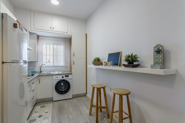Private kitchen 3, Riverside Ayamonte Apartment for 2, Huelva