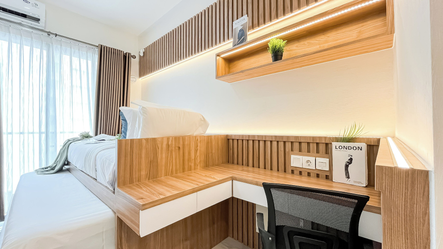 Bedroom 3, Komorebi Studio at Sky House BSD,ICE,AEONmall, South Tangerang