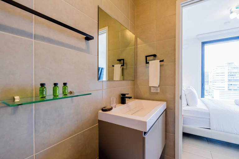 Room 5, w Engaging 1BR w Balcony in San Francisco, Panamá