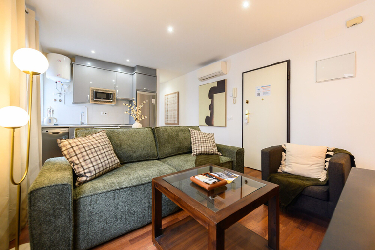 Room 2, M Mal71b Moderno Piso de 1 Dormitorio en Madri, Madrid