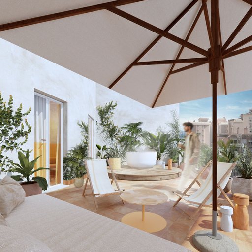 Terrace/patio 4, Terreno Barrio Hotel - New Opening 2026, Baleares