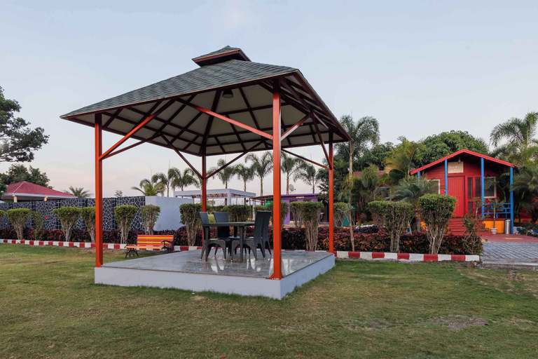 Outdoor dining 2, Eco Holiday Resorts, Indore