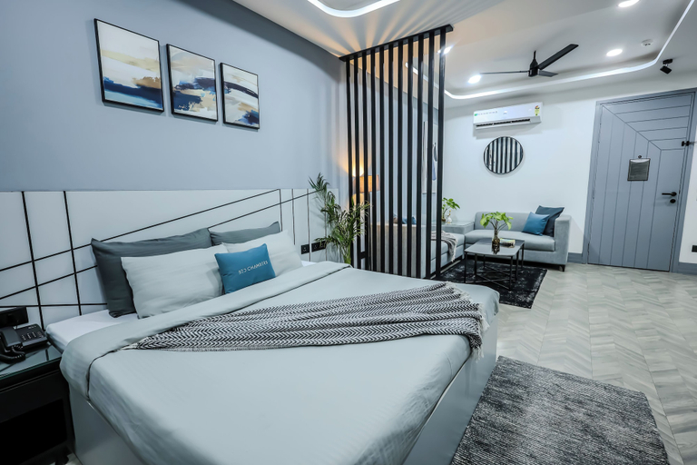 Bedroom 3, BedChambers Serviced Apartment, Golf Course, Gurgaon, Gurgaon
