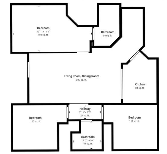 Interior 4, Alm2809-101, Osceola