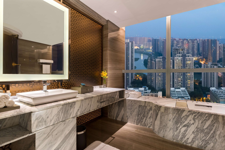 Bathroom 5, Hilton Chengdu, Chengdu