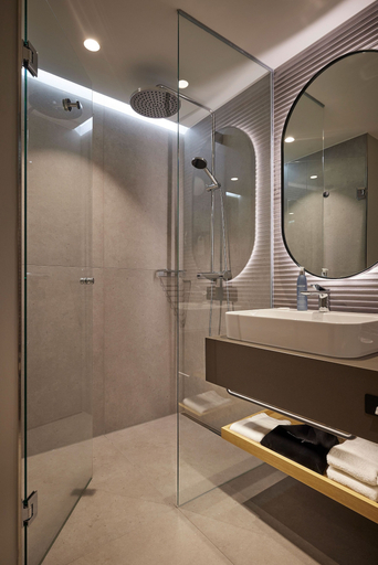 Bathroom 3, ATLANTIC Hotel Frankfurt, Frankfurt am Main