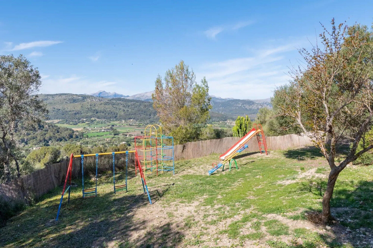 Children's area, Hilltop Villa in Alcudia With Bays Views, Baleares