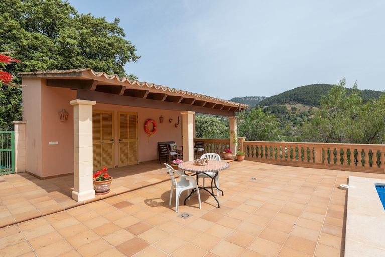 Outdoor dining 2, C'an Pieres - Villa With Private Pool In Esporles, Baleares