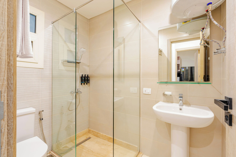Bathroom 2, Brassbell Zamalek Chroma Central Location, Zamalik