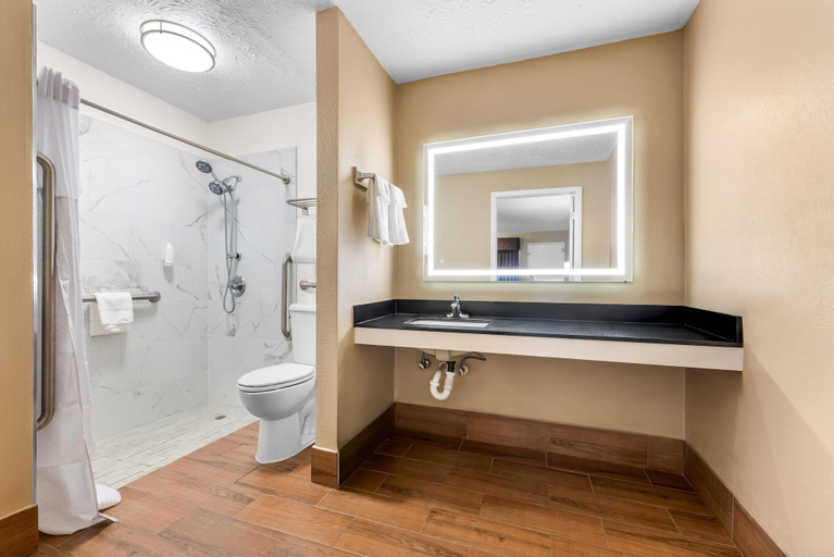 Bathroom 4, Super 8 By Wyndham Gadsden Al, Etowah