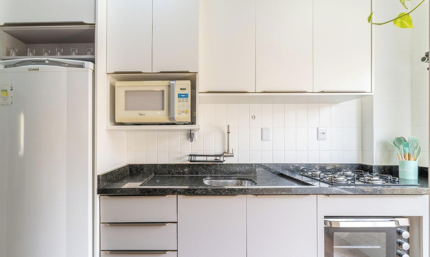 Private kitchen, 1-br APT w/ Bbq, 800m From the Sea Dfc0101, Florianopolis