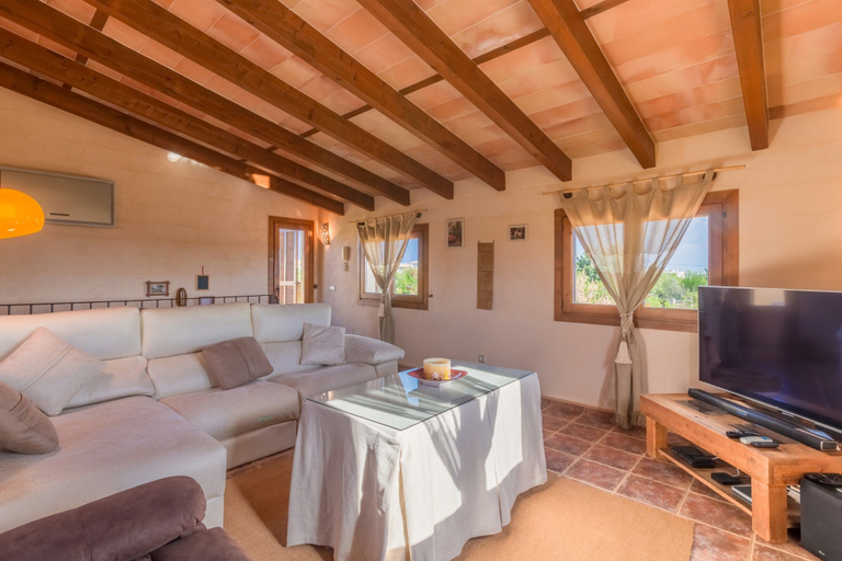 Living room 3, Sa Tanqueta Rustica in Inca With Private Pool, Baleares