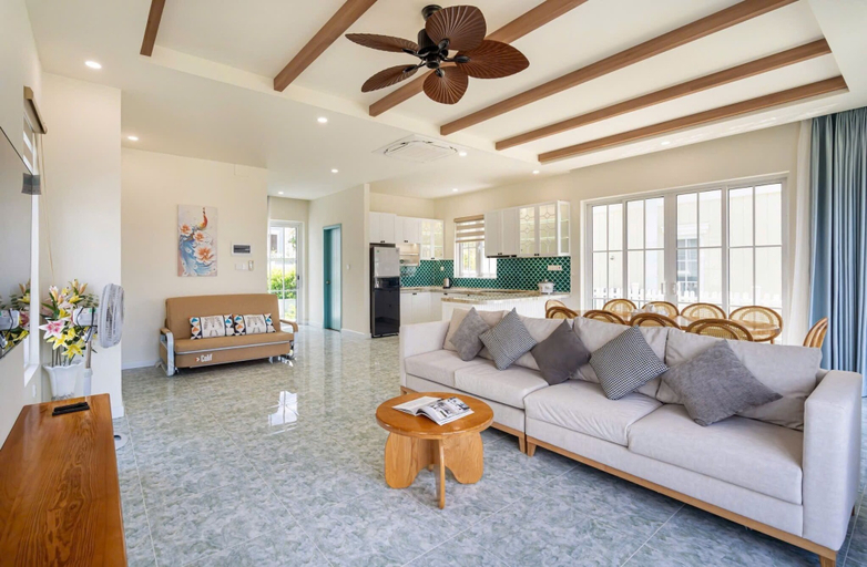 Living area 3, Santorini Diamond Villa Novaword, Phan Thiết