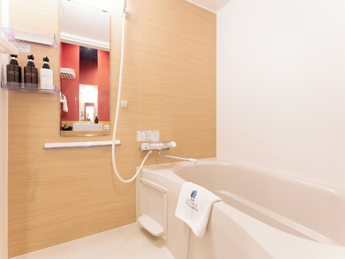 Bathroom 5, LiVEMAX Sakishima Cosmo Tower Hotel, Osaka
