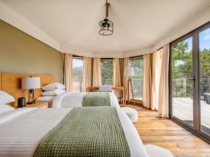 Bedroom 2, Outdoorsy Hill Country, Gillespie