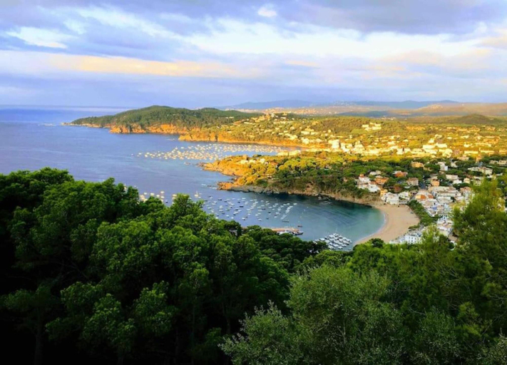 View from property 3, Beach Villa With Private Pool in Llafranc, Girona