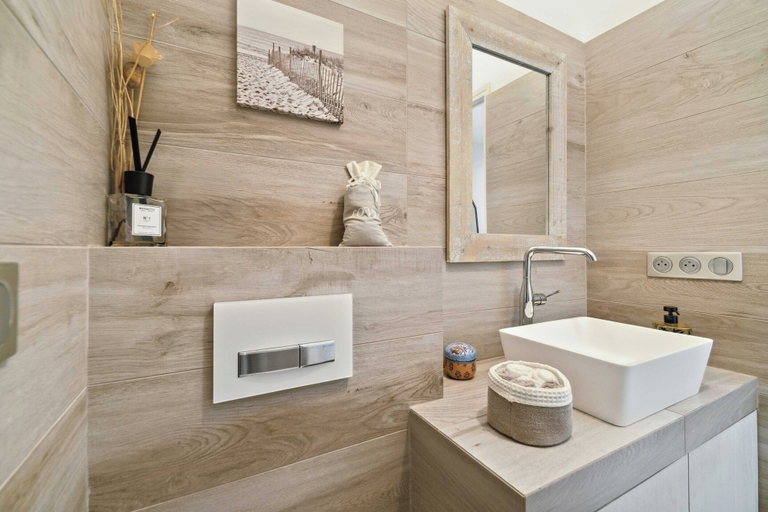 Bathroom 5, House A/C 3bd/6p - Garden & Pool / St-tropez, Var