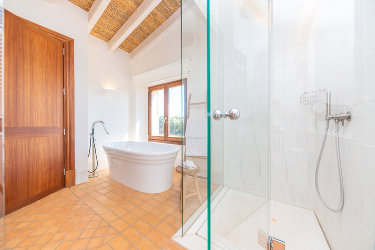 Bathroom 2, Son Catxo - Villa With Private Pool In Buger, Baleares