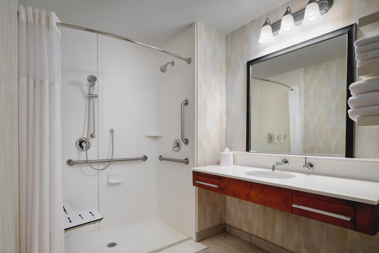 Bathroom 4, Hampton Inn Waynesboro, Burke