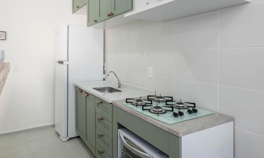 Private kitchen, Apart w/ BBC 750 m From the Beach Sfr0411, Barra Velha